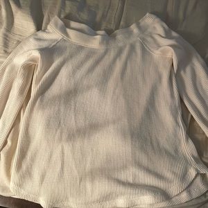 Abercrombie NEW white off the shoulder sweater